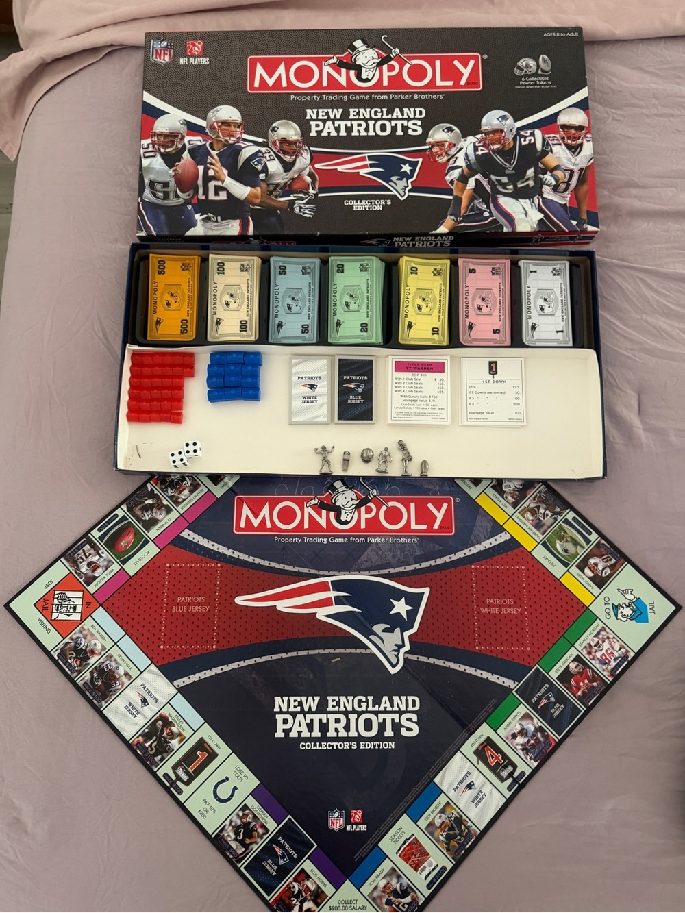 New England Patriots Collector's Edition - Black & Red